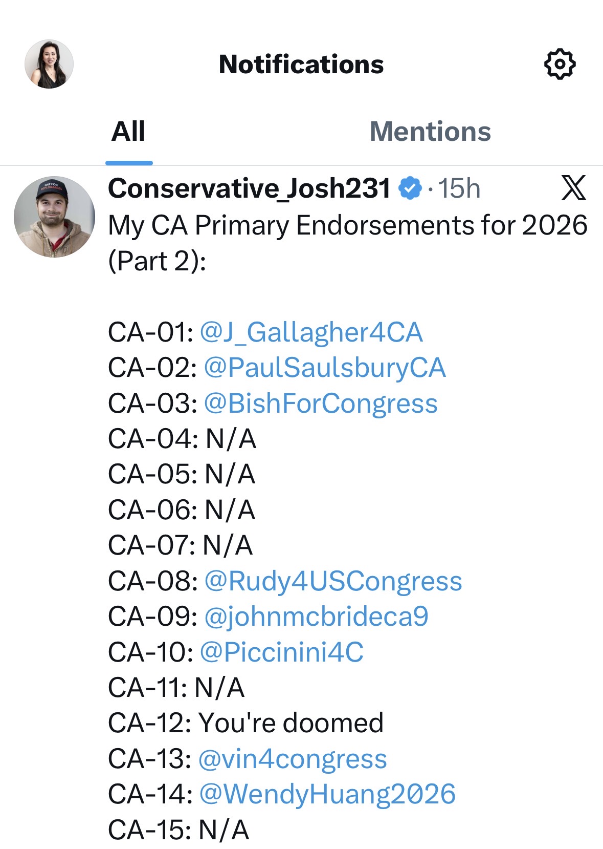 Endorsement